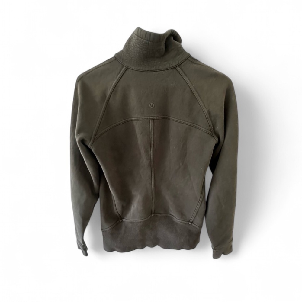 Lululemon Size 4 Black Scuba Zip-Up Jacket